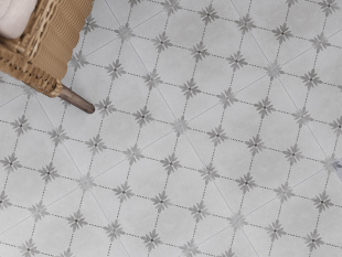 Керамогранит Cersanit Motley мелкий узор светло-серый арт. 17924 (29,8x29,8)